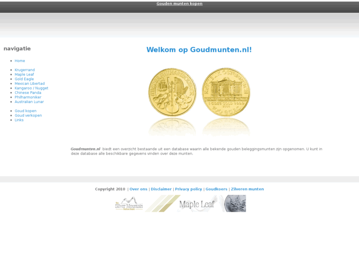 www.goudmunten.nl