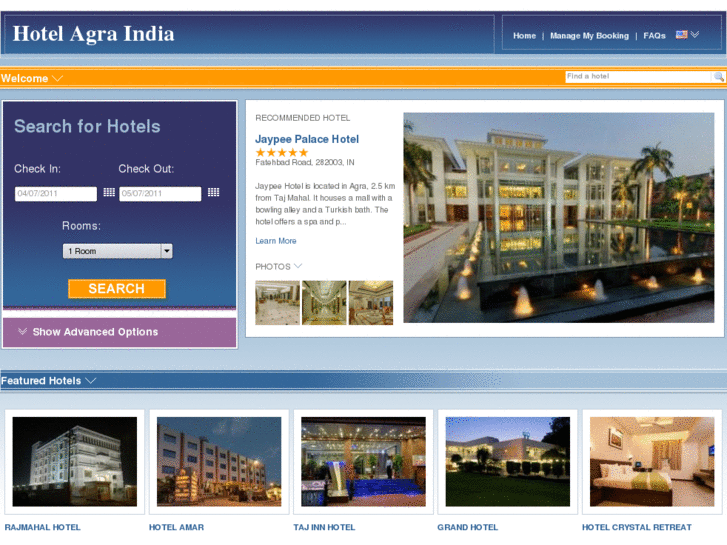 www.hotelagraindia.com