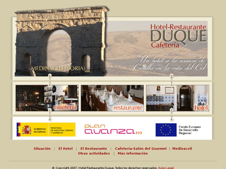 www.hotelduquemedinaceli.com