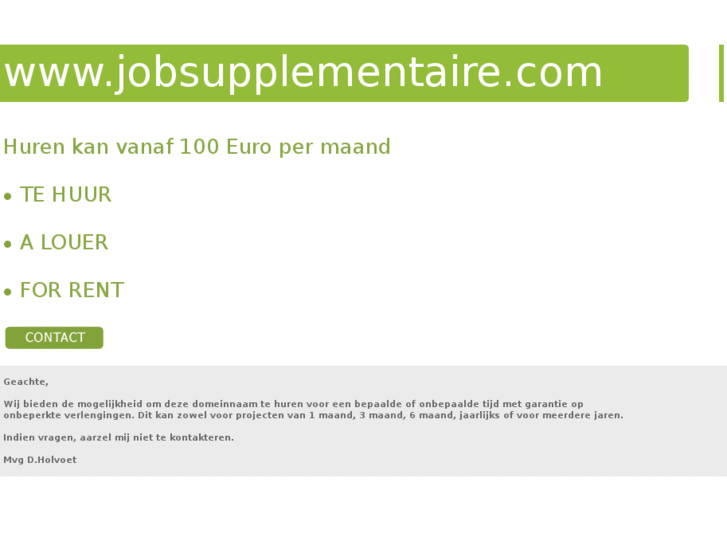 www.jobsupplementaire.com