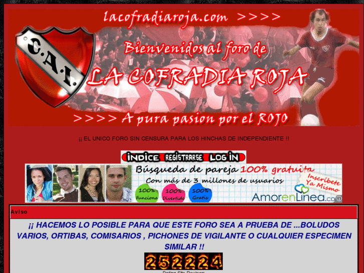 www.lacofradiaroja.com