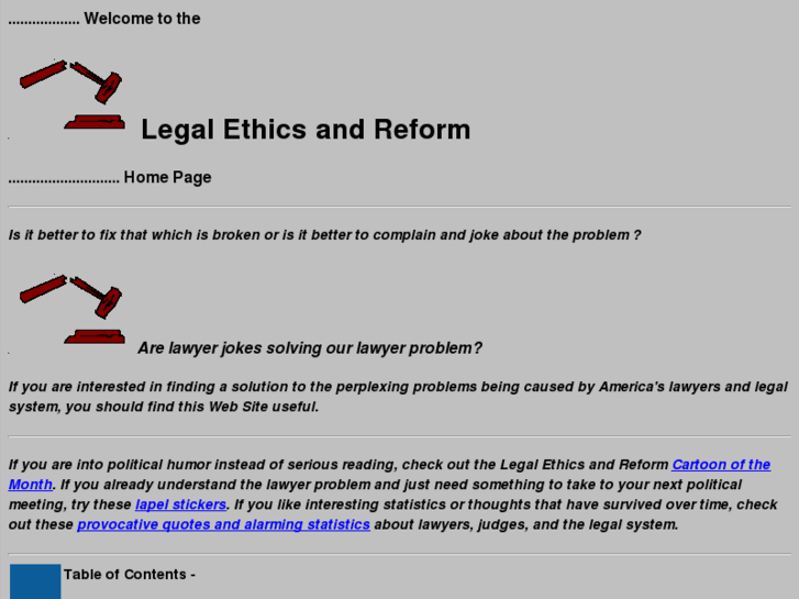 www.legalethicsandreform.com