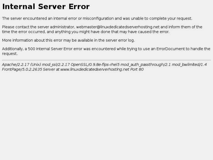 www.linuxdedicatedserverhosting.net