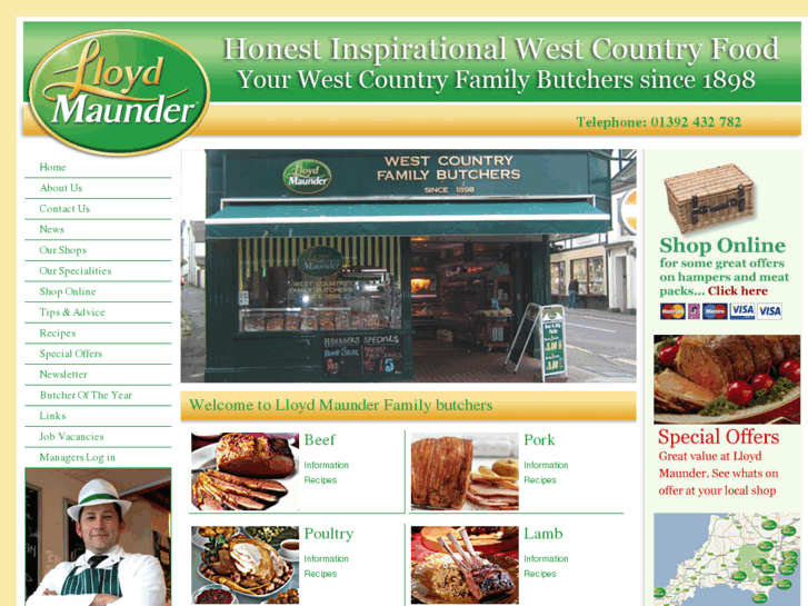 www.lloydmaunderbutchers.com