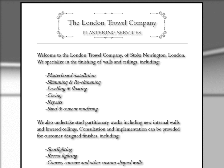 www.londontrowel.com