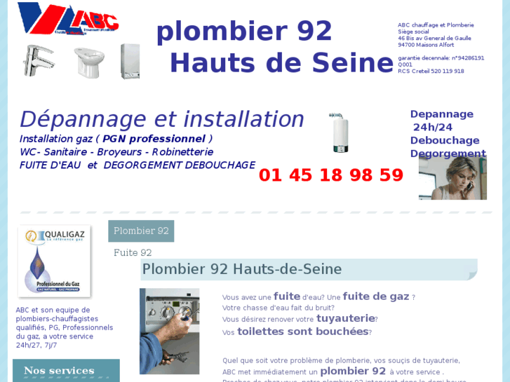 www.plombier-92-hauts-de-seine-chauffagiste-plomberie.fr