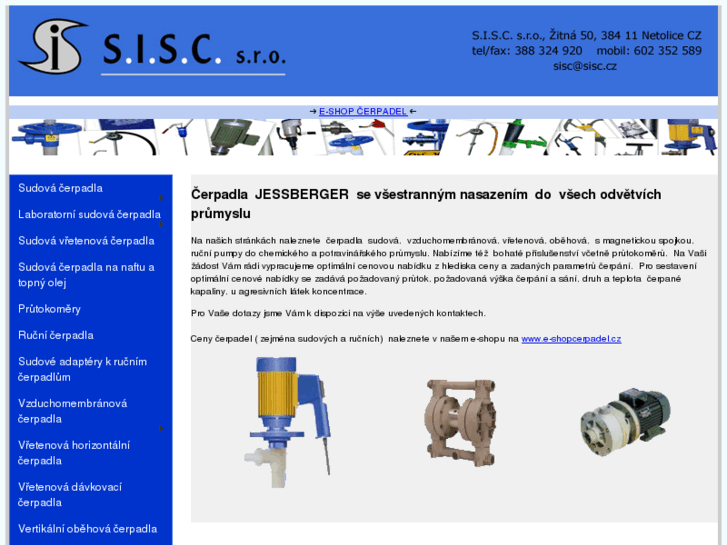 www.sisc-cerpadla.cz