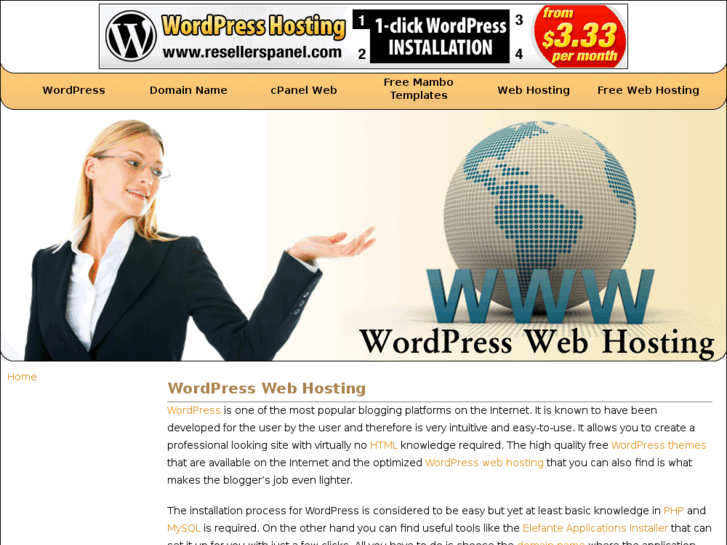 www.wordpresswebhosting.biz