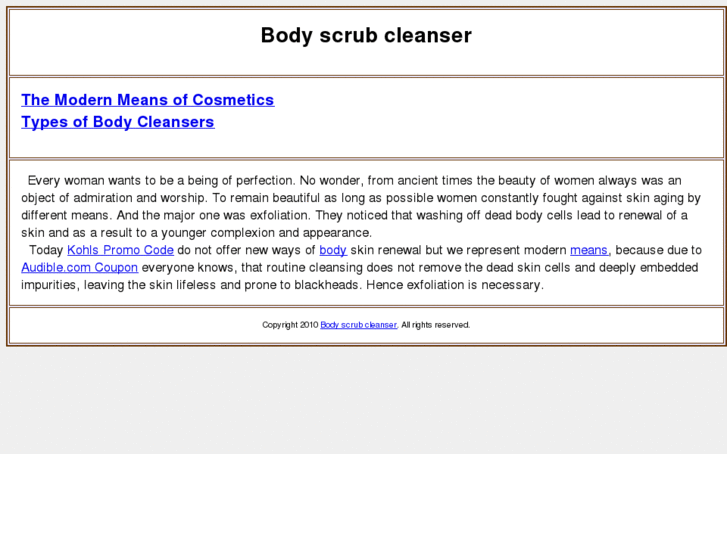www.body-scrub-cleanser.com