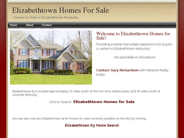 www.elizabethtownhomesforsale.net