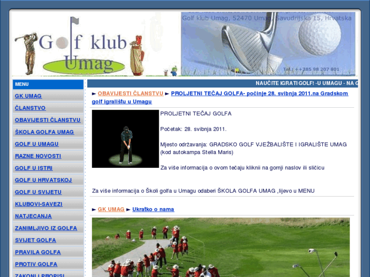 www.golfklubumag.hr