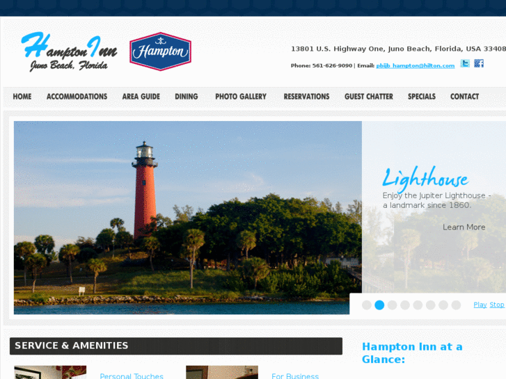 www.hamptoninnjunobeach.com