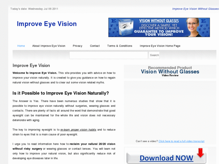 www.improveeyevision.net