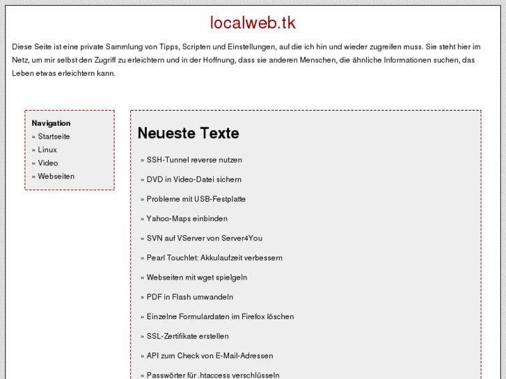 www.localweb.tk