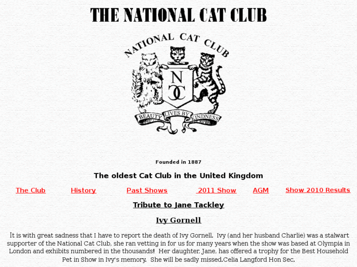 www.nationalcatclub.co.uk