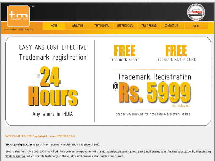 www.trademarkregistrationhyderabad.com