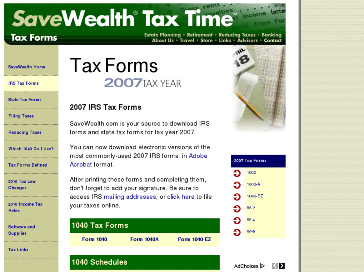 www.2007taxforms.com