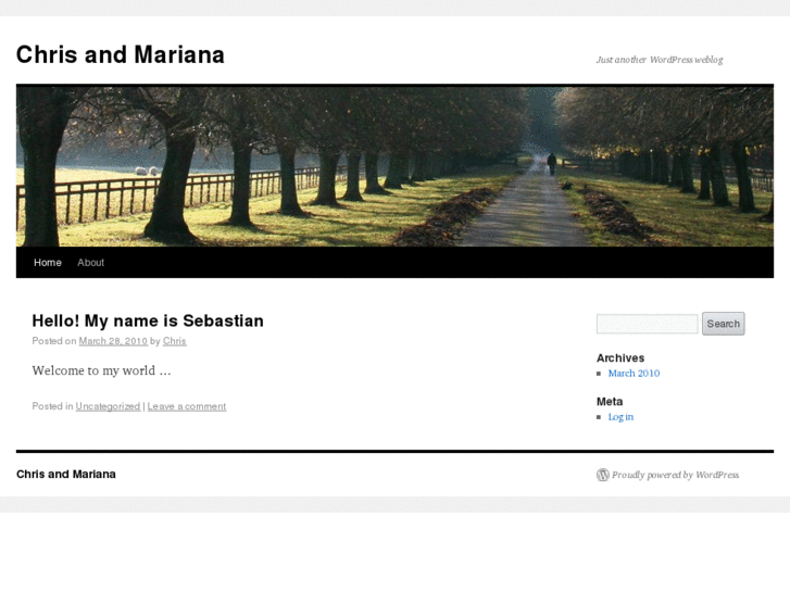 www.chrisandmariana.com