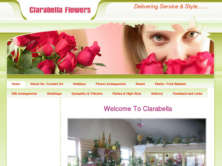 www.clarabellaflowers.com