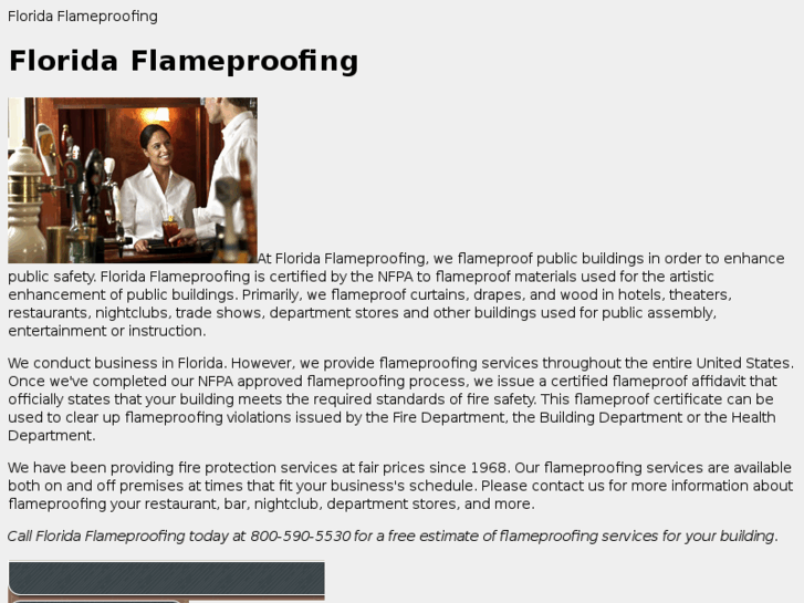 www.flameproofingflorida.com