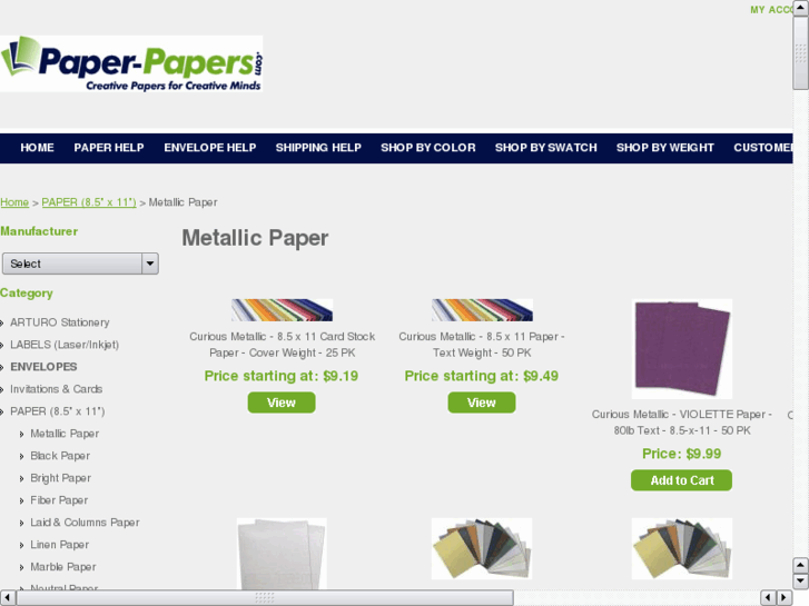 www.metallic-paper.com