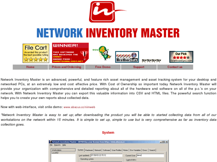 www.networkinventory.net