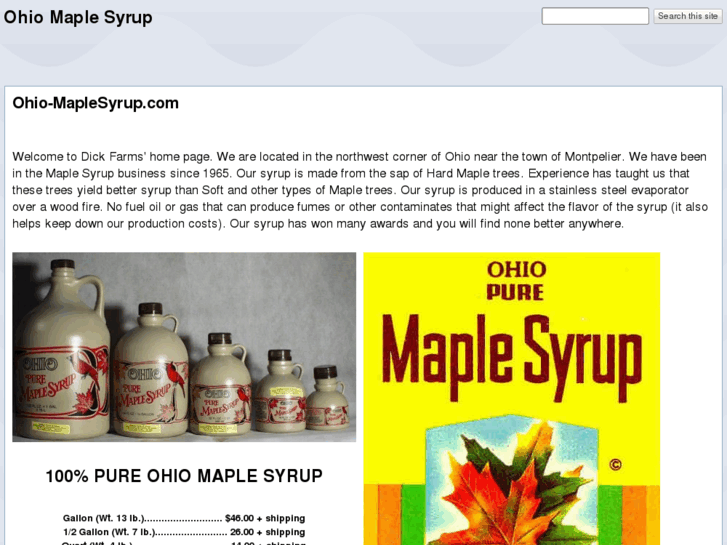 www.ohio-maplesyrup.com