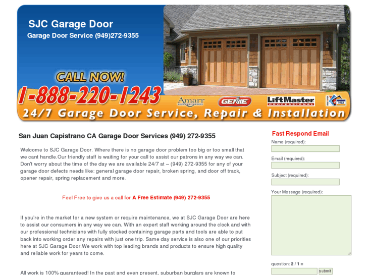 www.sjc-garagedoor.com