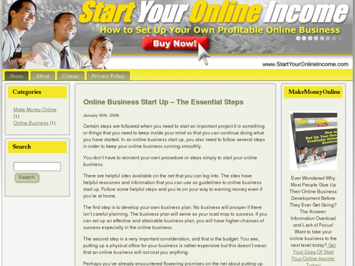 www.startyouronlineincome.com