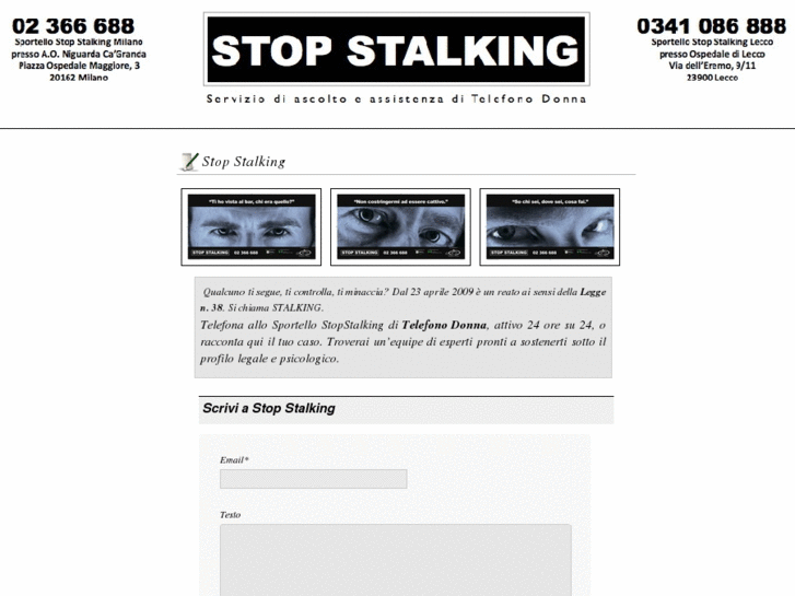 www.stopstalking.it