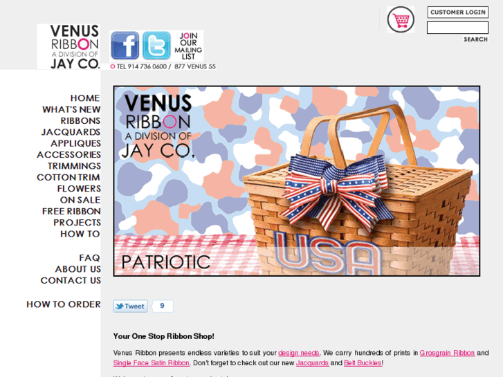 www.venusribbon.com