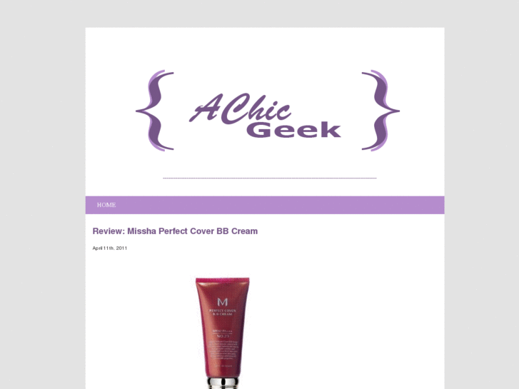 www.achicgeek.net