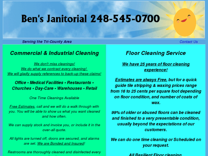 www.bensjanitorial.biz