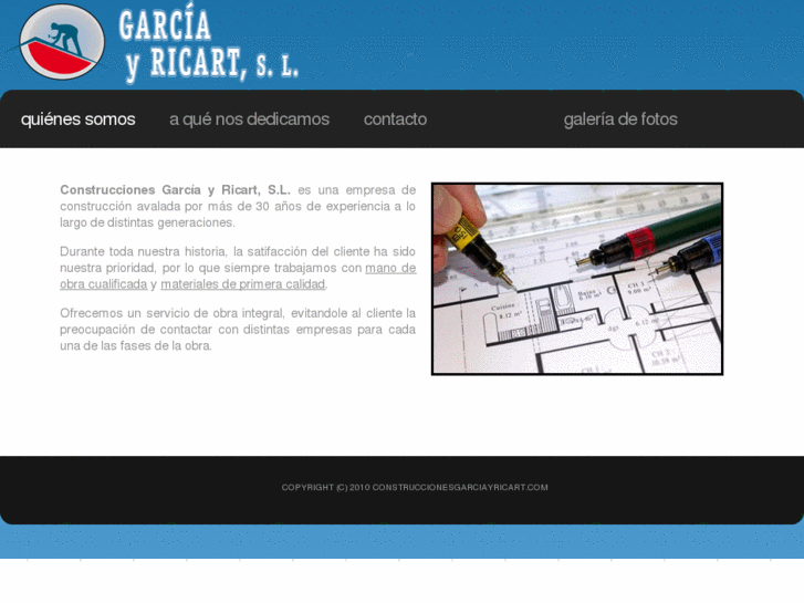 www.construccionesgarciayricart.com