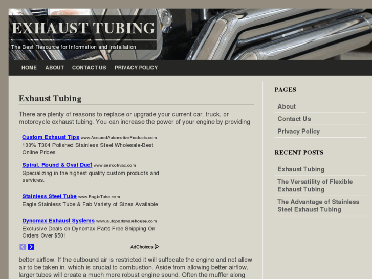 www.exhausttubing.org