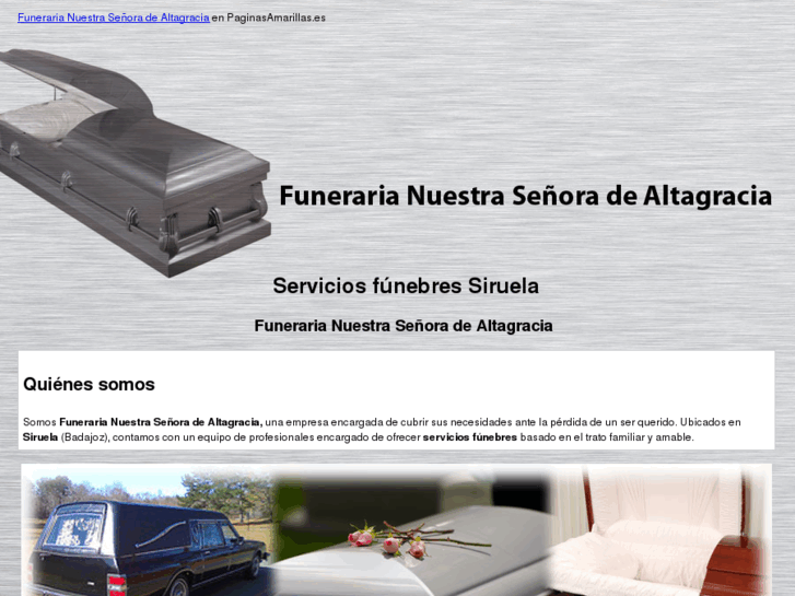 www.funerariadealtagracia.com