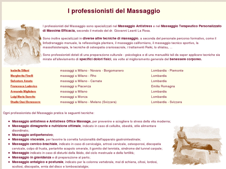 www.ilmassaggiatore.com