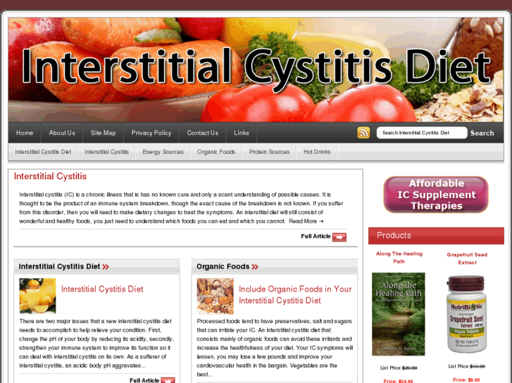 www.interstitialcystitisdiet.com