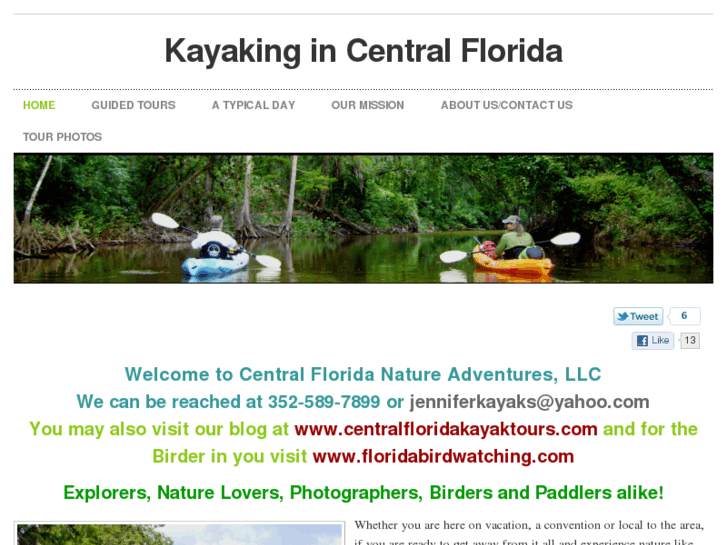 www.kayakcentralflorida.com