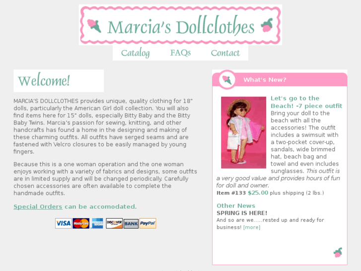 www.marciasdollclothes.com