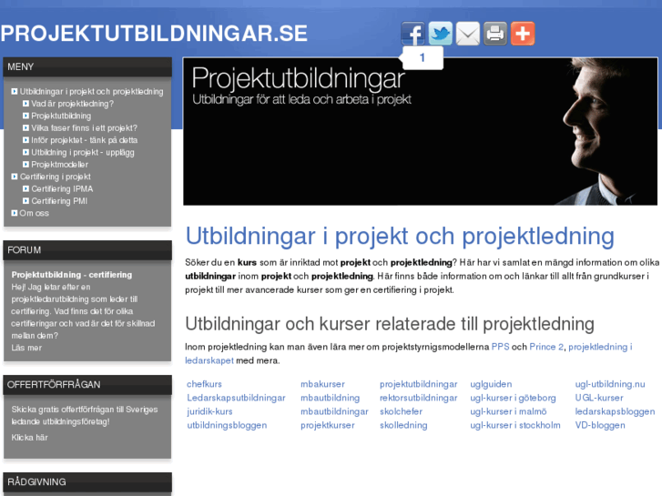 www.projektutbildningar.se