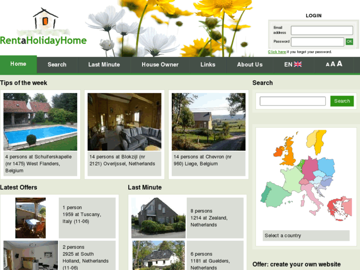 www.rent-holidayhome.info