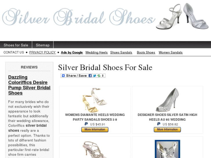 www.silver-bridal-shoes.com