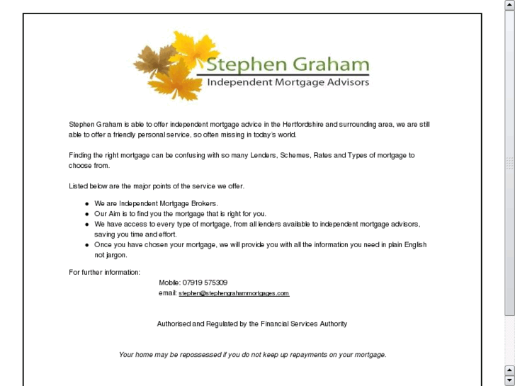 www.stephengrahammortgages.com