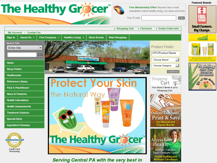 www.thehealthygrocer.com