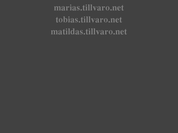 www.tillvaro.net