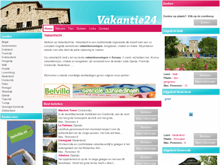 www.vakantie24.be