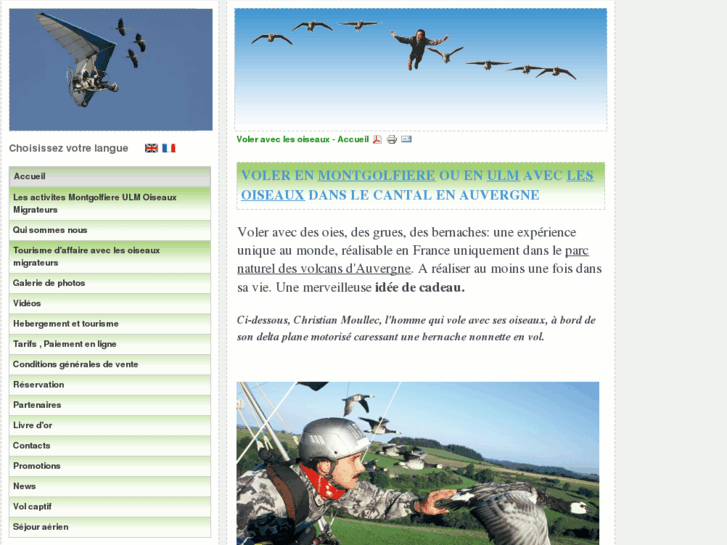 www.voleraveclesoiseaux.com