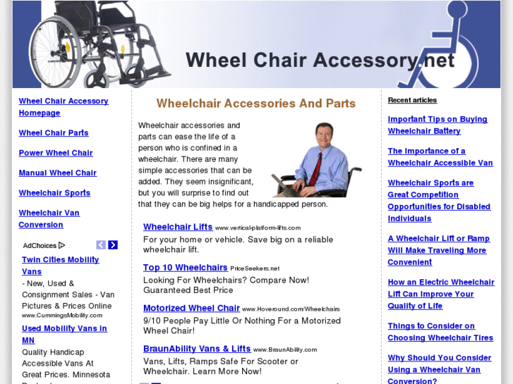 www.wheelchairaccessory.net