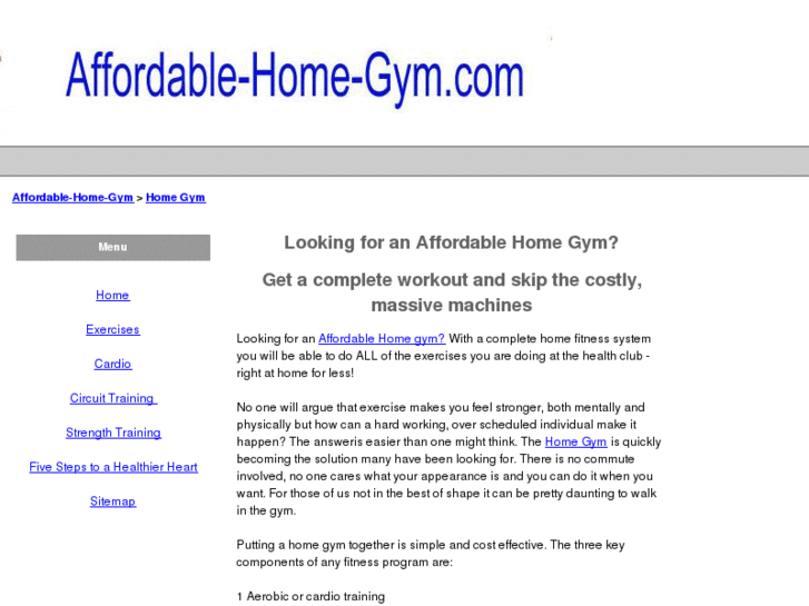 www.affordable-home-gym.com